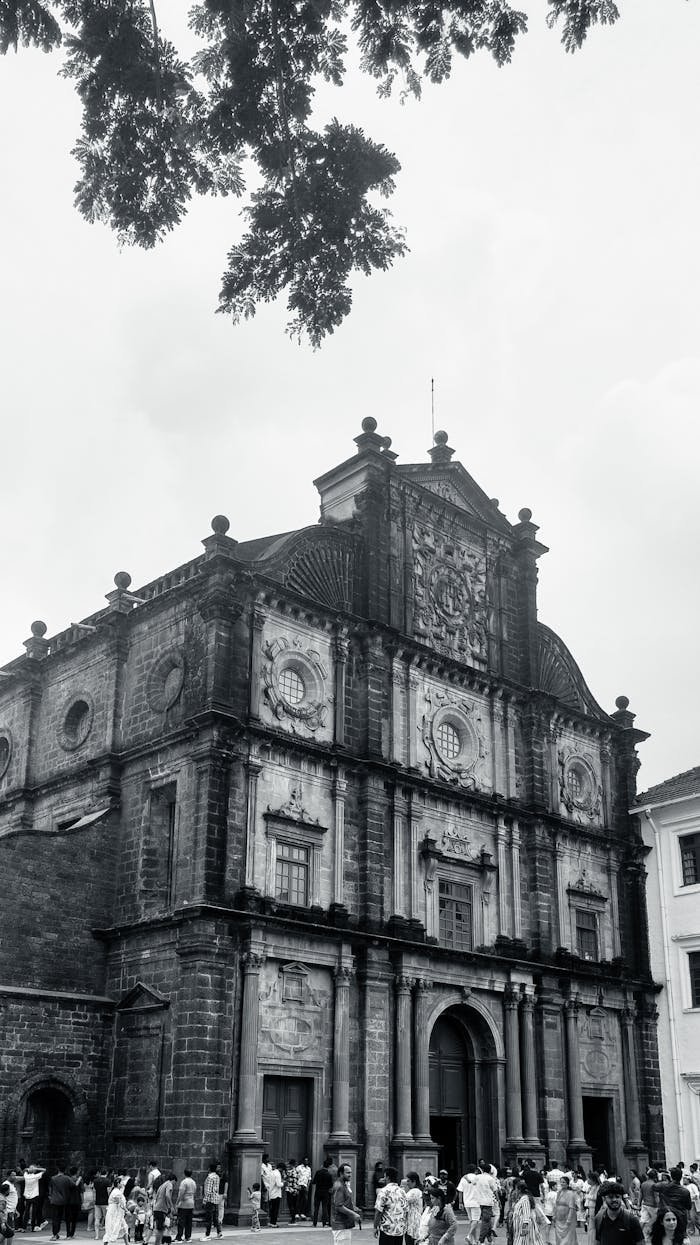 Basilica of bom Jesus, old goa
